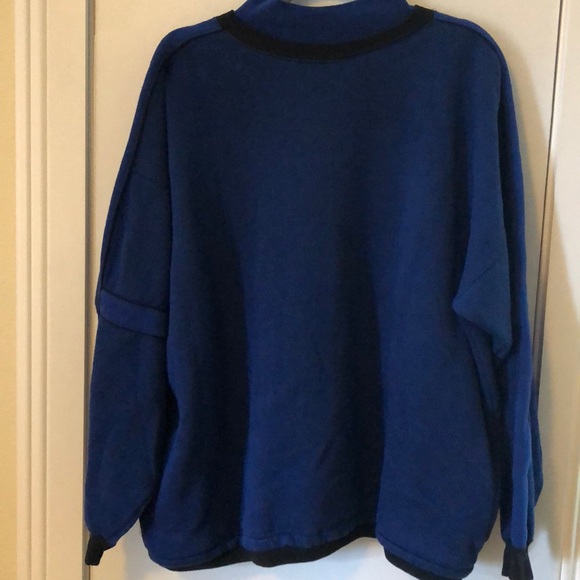 Online size XL blue long sleeved sweater - Picture 1 of 5